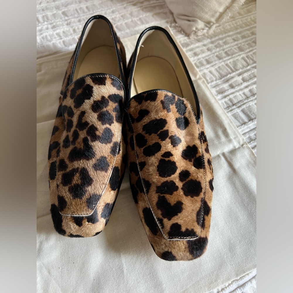Banana Republic Calf Hair ‘Luz’ Loafers size 8 US